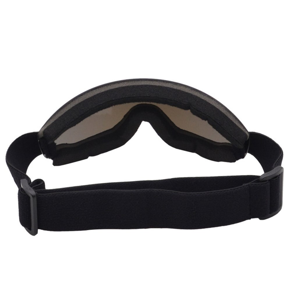 Universal Single Layer Ski Goggles Big Spherical Snow Goggles Mountaineering Windproof Glasses For Adults And Children