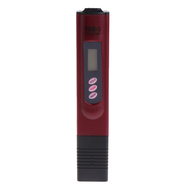 Portable TDS LCD stylo numérique compteur d'eau température mètre PPM filtre mesure de l'eau pureté testeur TDS mètre