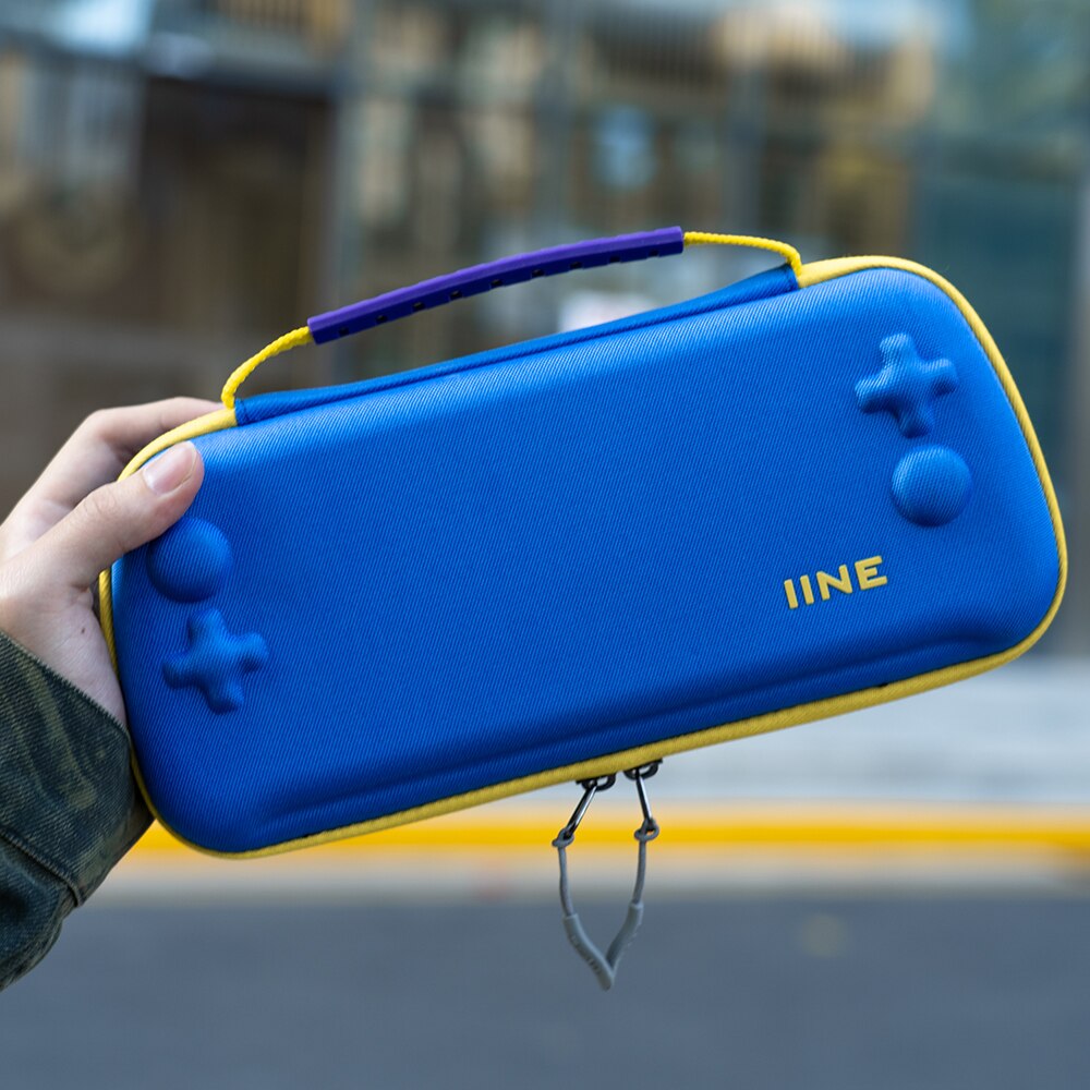 Line storage bag fits wake up controller version 2 compatible nintendo switch/oled: Blue