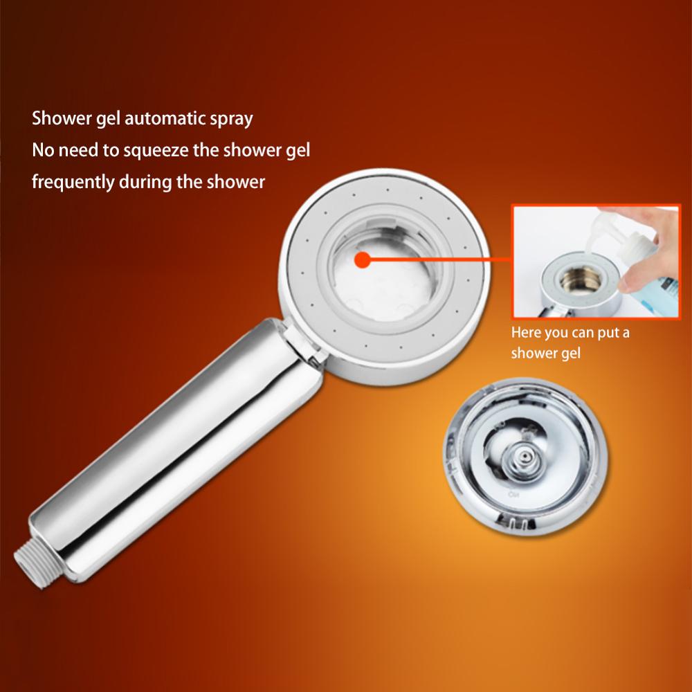 Double-sided Shower head Effluent Multi-function Flower Handheld Sprinkler Hand-held Shower head
