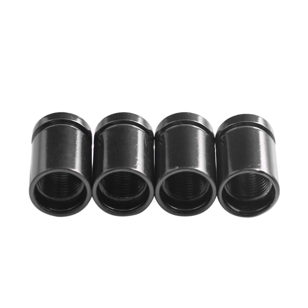 4 Stuks Auto Band Steel Flesdop Aluminium Universele Wiel Band Steel Flesdop Dust Covers Voor Voertuig Vrachtwagen Motorfiets bike 11x17mm