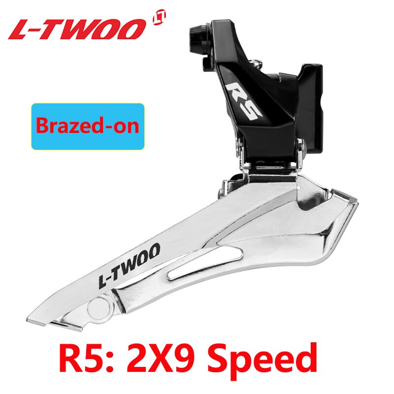LTWOO R9/R7/R5/R3/R2 7V 8V 9V 10V 11V Front Derailleurs for Road Bike 2x10s 2x11s Derailleurs Compatible with Shimano Bike Parts: R5 Brazed-on
