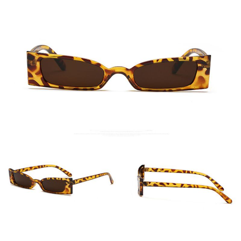 Vintage Retro Zonnebril Mini Vierkante Zonnebril Vrouwen Vrouwelijke Cat Eye Zonnebril Eyewear