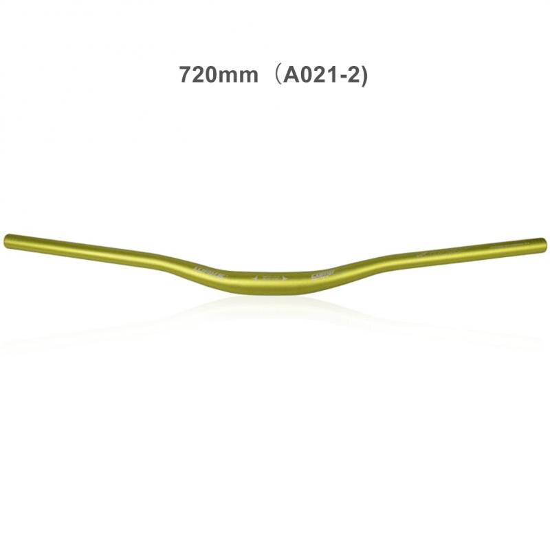 MTB Handlebar Aluminum Alloy Bicycle Swallow Handle 31.8*780mm/720mm Matt Black Bike Handlebars Matte Mountain Bike Accessories: 720mm Green