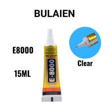 15ml 25ml 50ml 110ml bulaien  e8000 klar kontakt telefon reparation klæbende fiber klud gør-det-selv metal trælim med præcision applikator: Bulaien  e8000 15ml