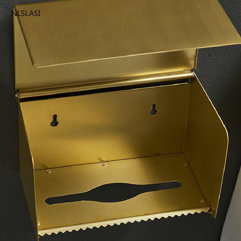 Golden Space Aluminum Wall Mount Toilet Paper Hold... – Grandado