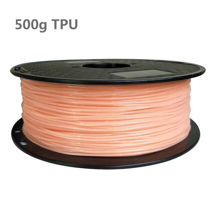 0.5KG TPU 3D Printer filament 1.75mm 500g Flex Soft Elastomer Rubber Material for 3D Printer Consumables: Skin