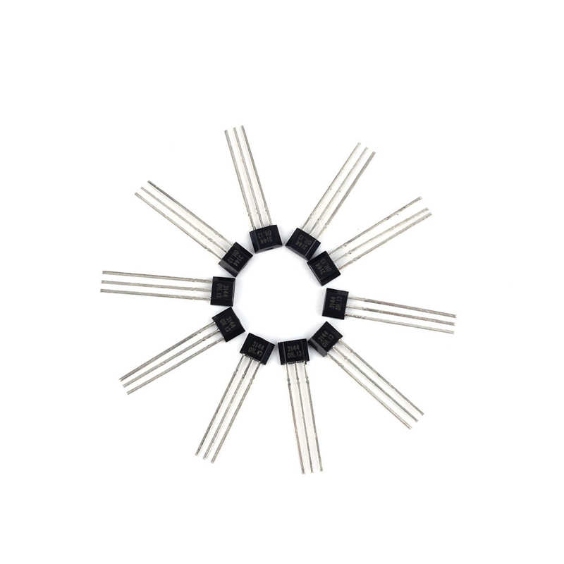 10pcs/lot A3144 3144E OH3144E Hall Effect Sensor SWITCHES TO-92UA 3pin SIP