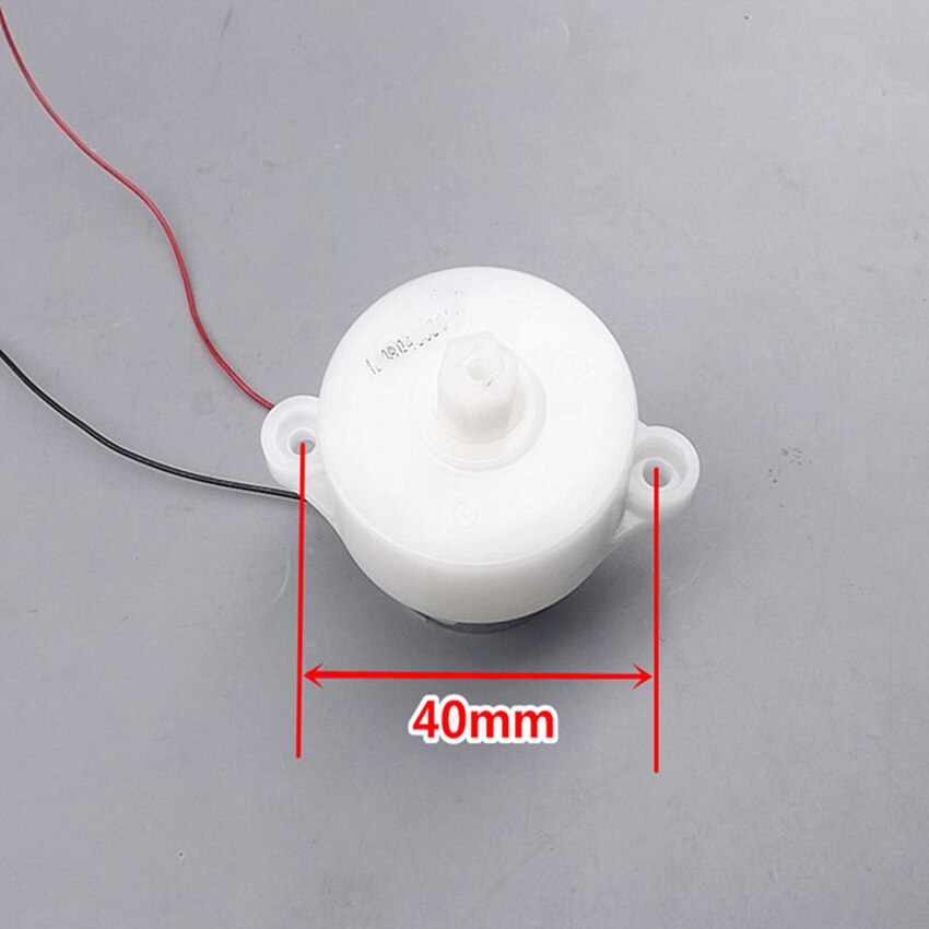 1 pc 300 Motorreductor DC 6 V Micro motor 2.5 RPM Trage Snelheid speelgoed model motor