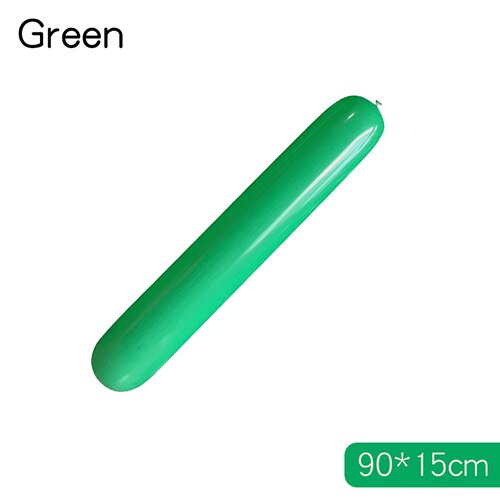 Ruizhi Children Air Inflatable Stick Kindergarten Outdoor Sports Custom Game Props Educational Sports Toys For Kids RZ1041: 11green 90cm