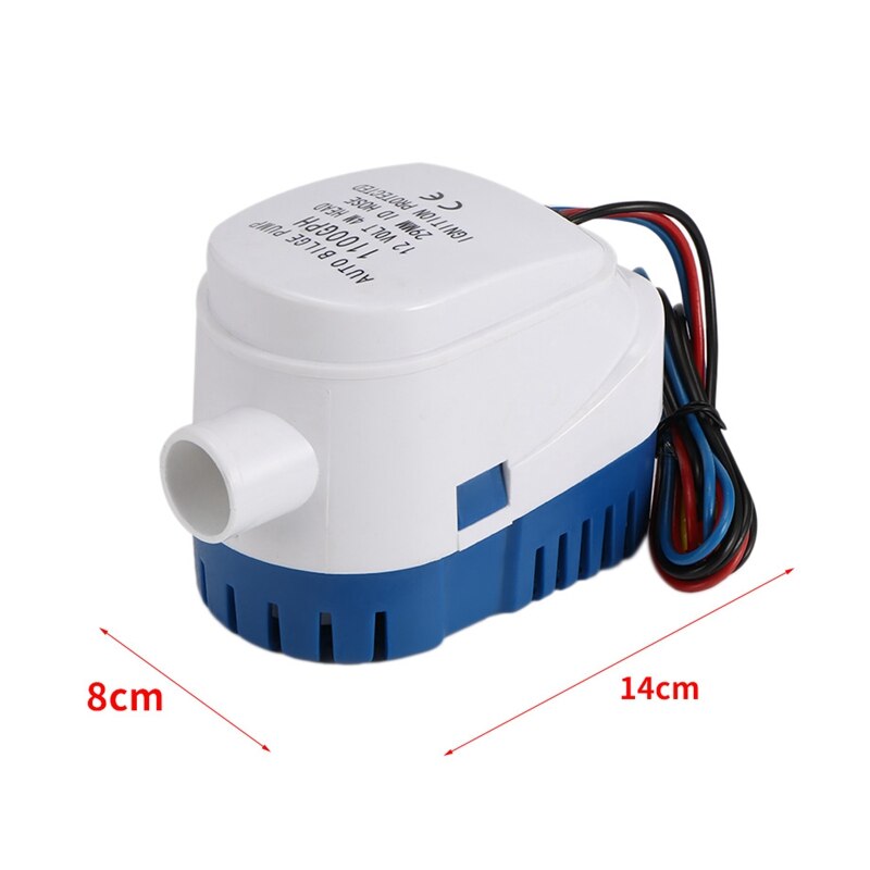 12V Automatische Wasser Lenzpumpe 750Gph Für Stiefel Tauch Auto Pumpe Mit schweben Schalter Marine/Köder Panzer/ fisch
