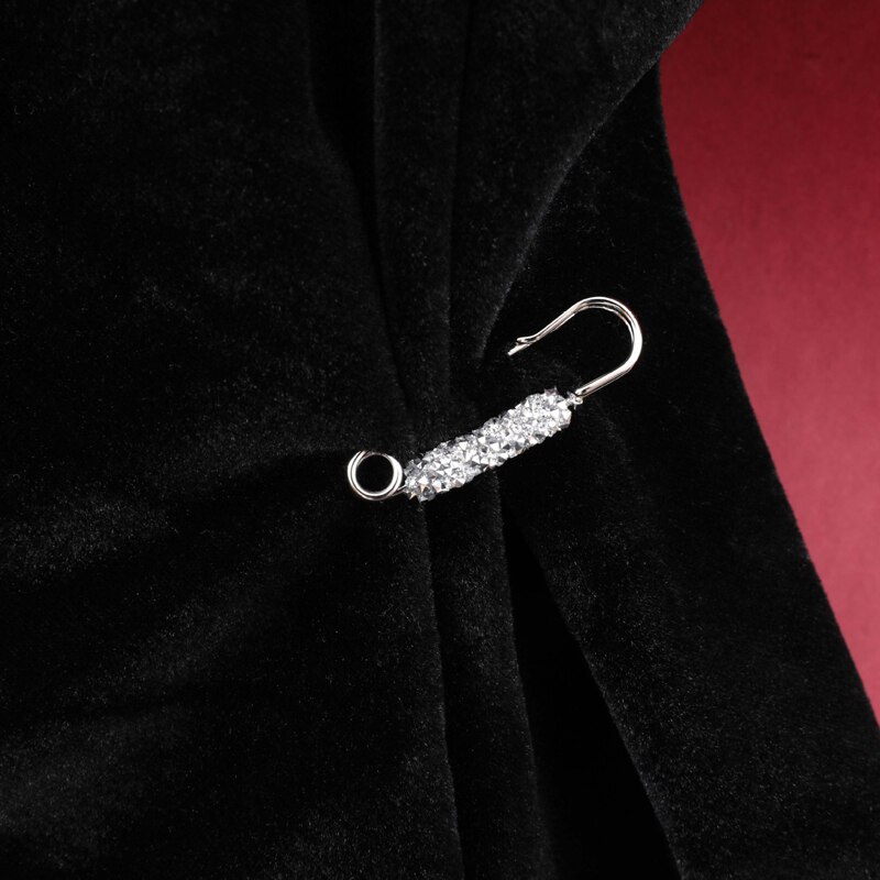 Mode Strass Trui Vest Broche Pins Veiligheid Sjaal Gesp Vrouwen Accessoires