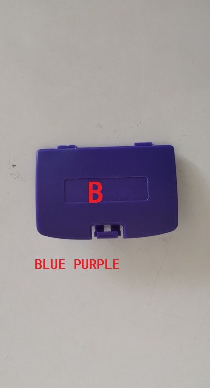 Dark Blue Battery Cover Door Lid Replacement For GBC Housing Back Case For Nintendo Gameboy Color