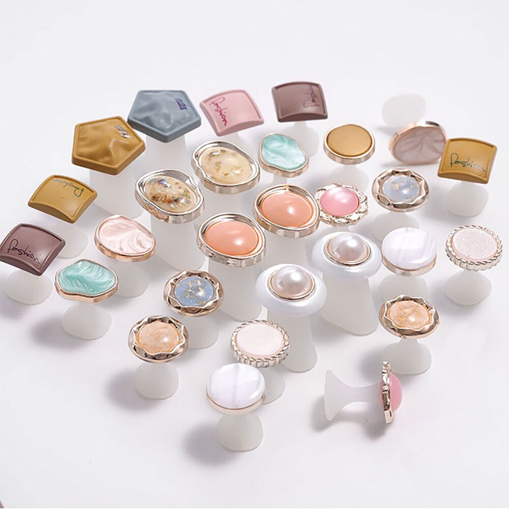 8pcs/set Silicone Toe Separator Soft Manicure Pedicure Tool Pearl Heart Foot Divider Salon Nail Art Tool Japanese Harajuku Style