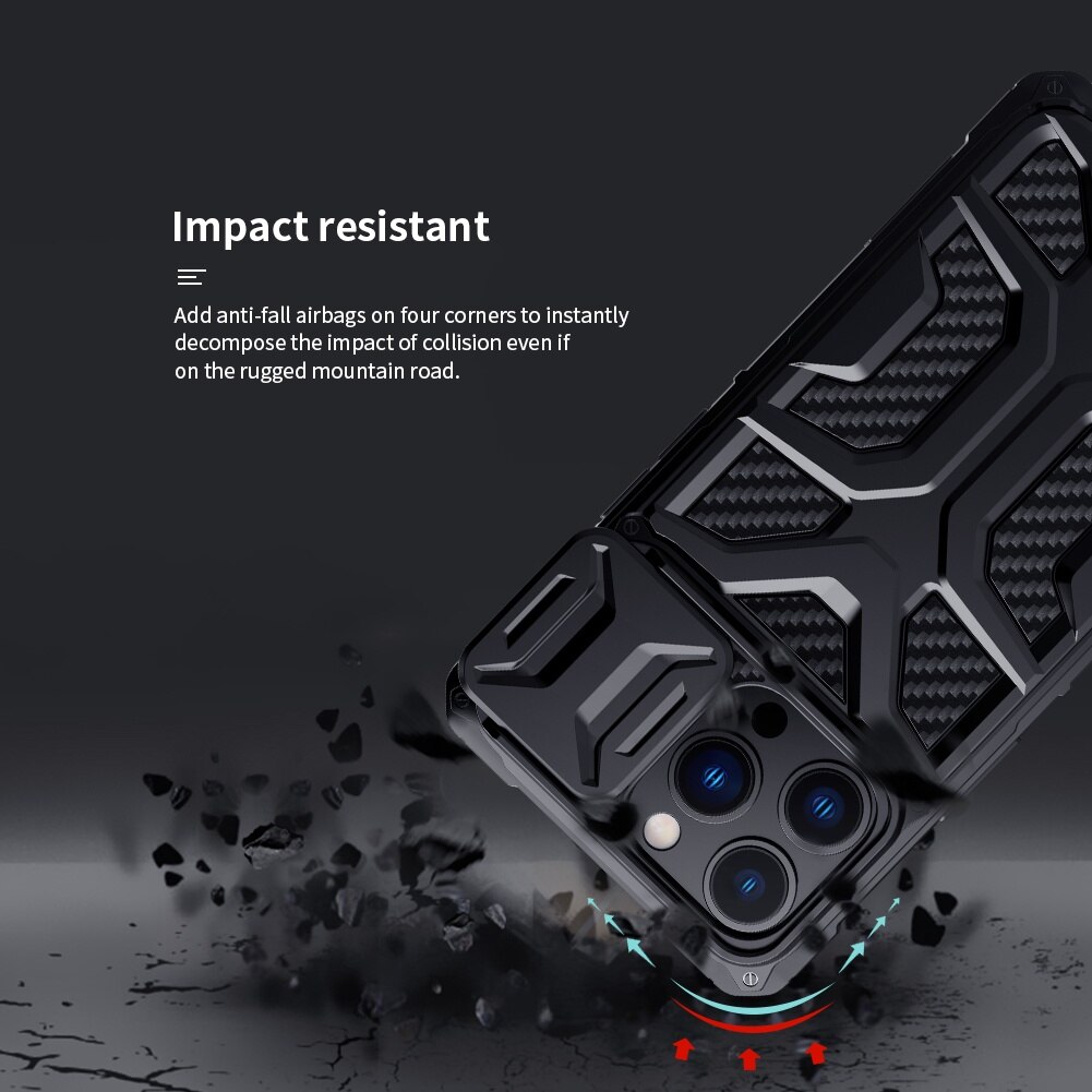 Nillkin Avonturier Case Voor Iphone 13 Pro Max Schokbestendig Airbag Case Outdoor Sport Tpu + Pc Zware Camera Bescherming Terug cover