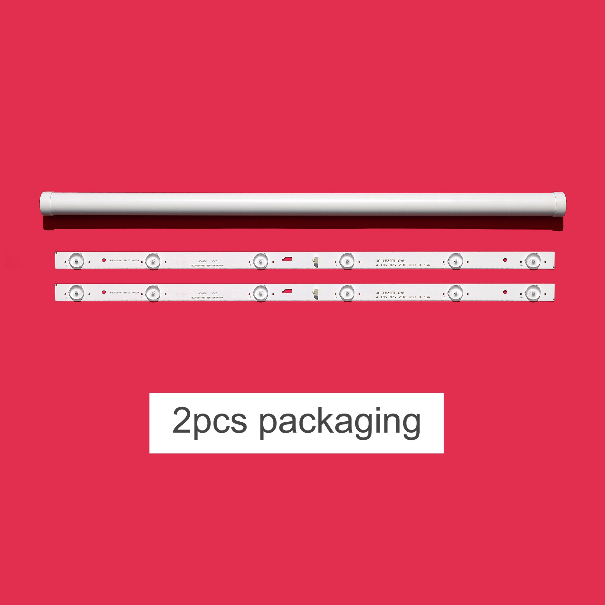 LED backlight strip 6 lamp for INSIGNIA NS-32DR310NA17 TH-32D500C JL.D32061330-004BS-M 318AS 10151A 4C-LB320T-JF4 LED-32B750