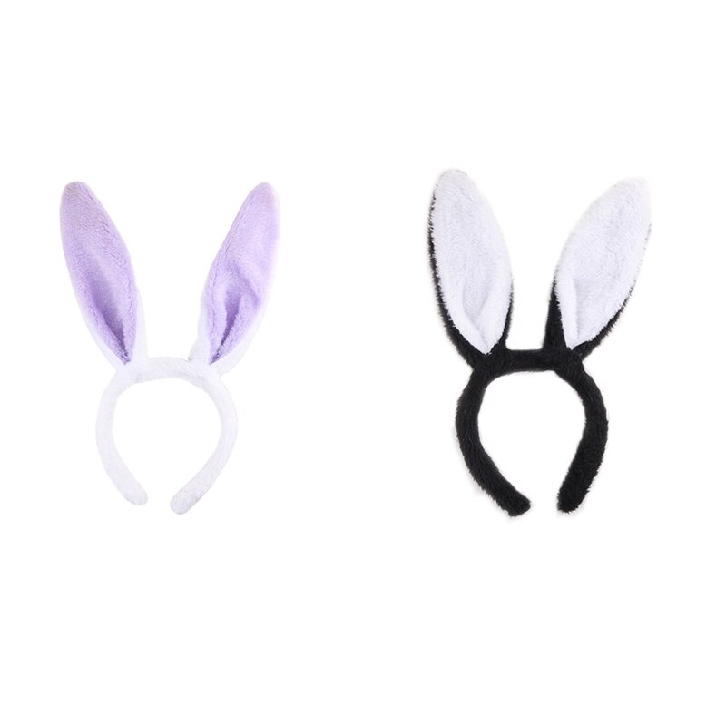 Fancy Dress Costume Bunny Ear Hairband Easter Adult Cute And Comfortable Hairband Rabbit Ear Headband Hair Accessories