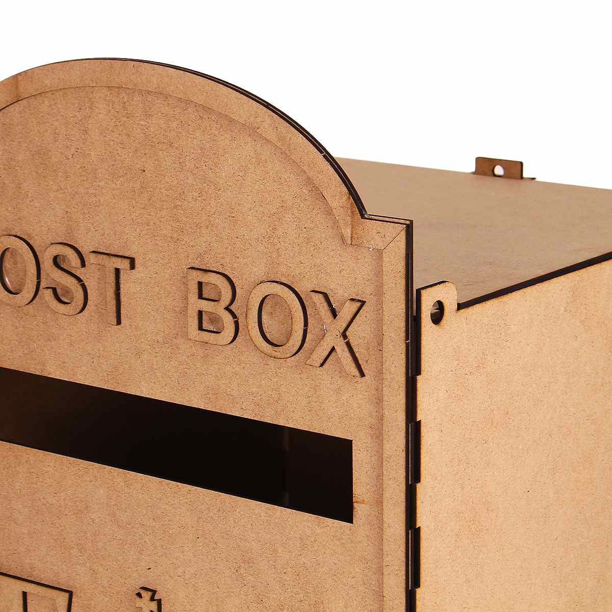 königlich Post Gestylt Hochzeit Post Kasten Holz DIY Postfach Hochzeit Karte Kasten Geschnitzt Party Hochzeiten Dekoration Zubehör + schlüssel