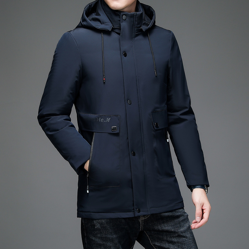 WenVen Heren Windjack Katoen Militaire Jas