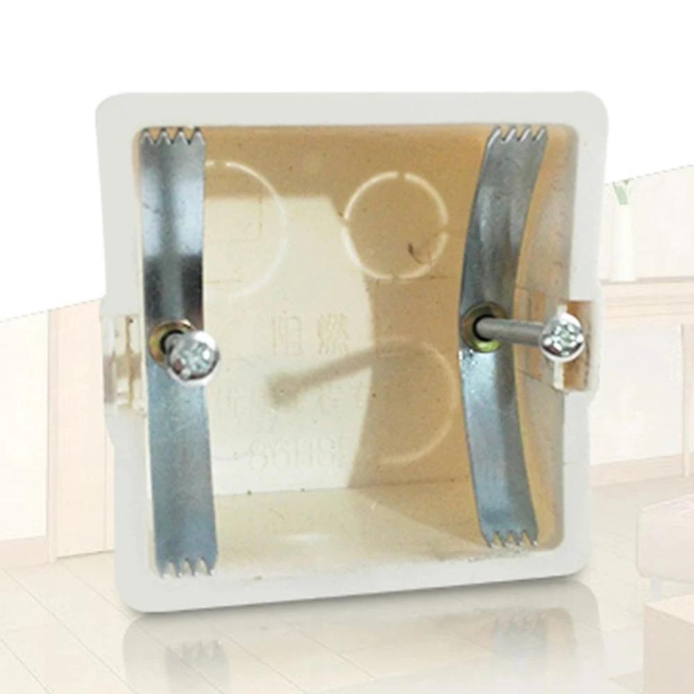 10Set Dark Box Repair Screw Manganese Steel Replace Mount Junction Repair Switch Fixed Old Socket Box Wall Cassette R6M0