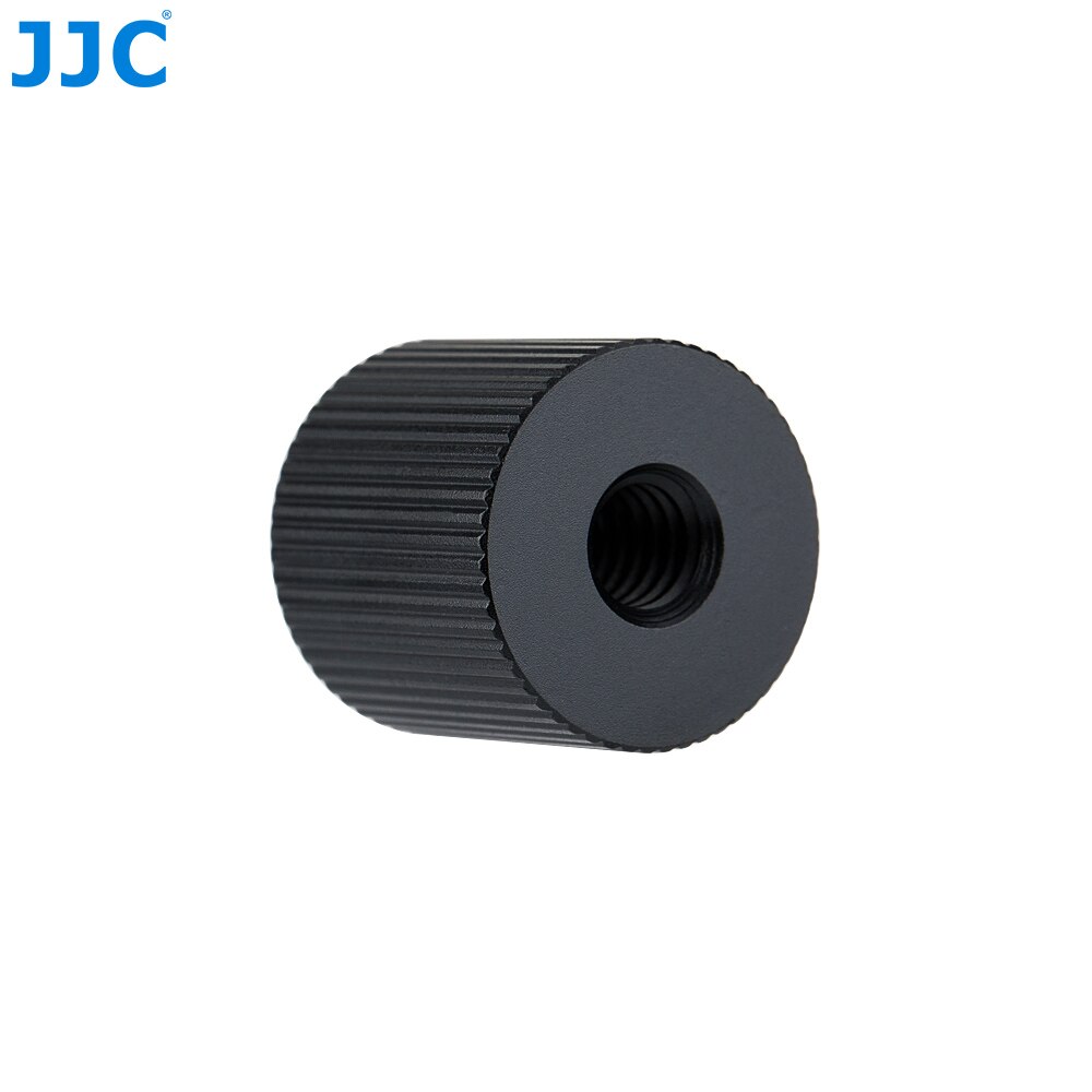 Jjc 2- -pack slitstark cylindermutter passar magiska armar med centrum 1/4 " -20 gänga för smallrig artikulerande arm 1498 1497 chromlives