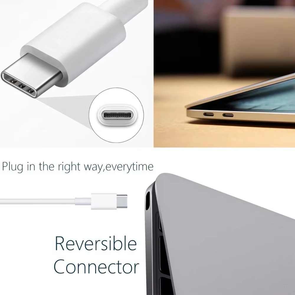 61W 87W 96W 118W USB-C Laptop Power Adapter Type-C PD Charger For Macbook 13 15-inch A1706 A1707 A1708 A1534 A1719 A214 iPad Pro