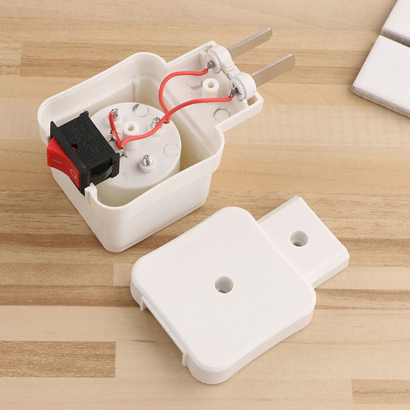 1PC Rotary E27 Plug-in Screw LED Light Bulb Holder Lamp Base Socket Plug Adapter Converter With ON/OFF Button