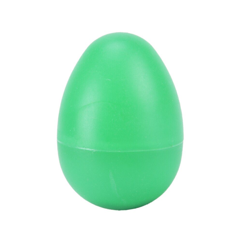 De plástico huevos de arena Shaker percusión instrumentos musicales de juguete educación temprana para los niños de los niños: green