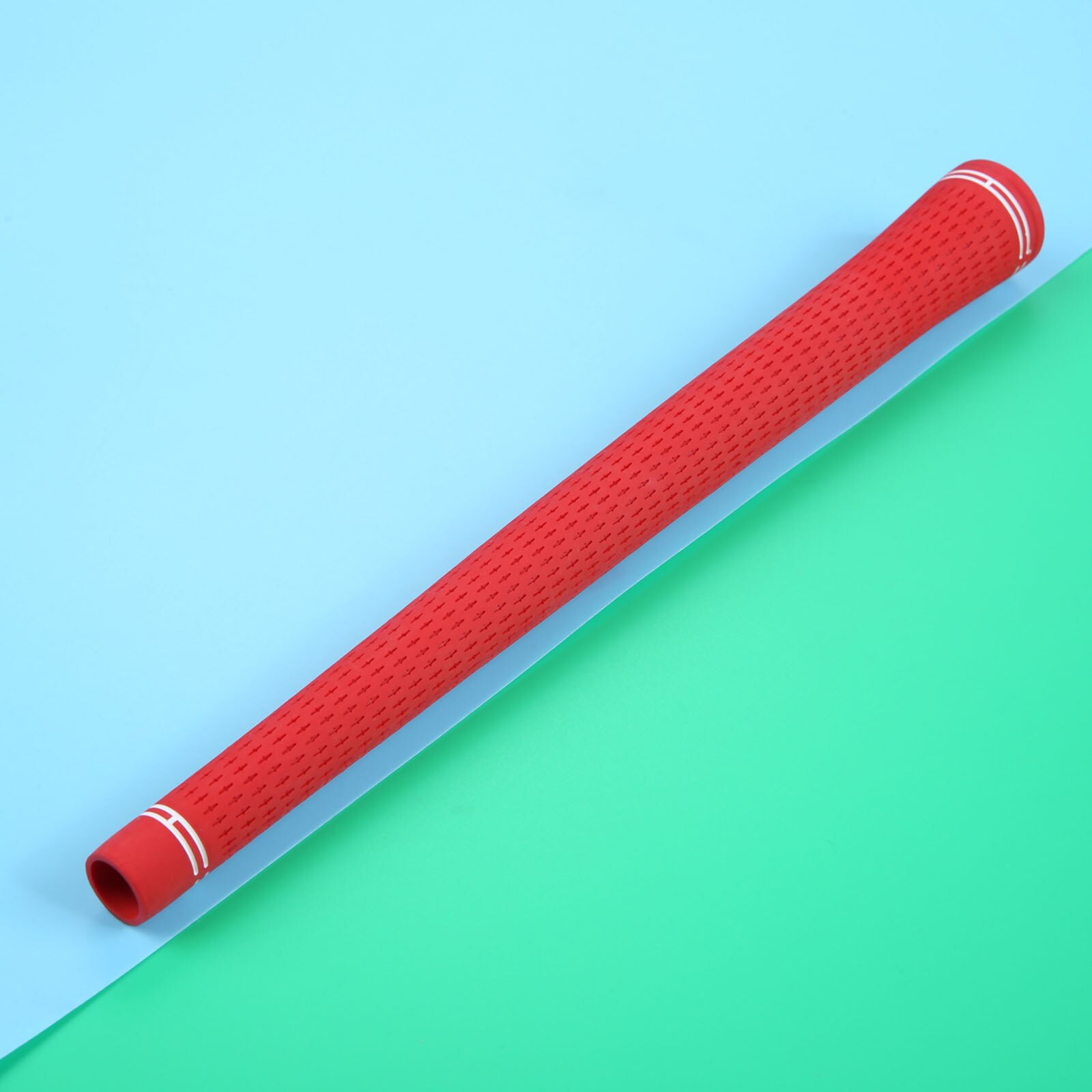 1 pc golfkøller grep standard størrelse sklisikkert golf putter grep gummi golf antiskli håndtak golfspiller tilbehør 273mm/10.74 &quot;: Rød