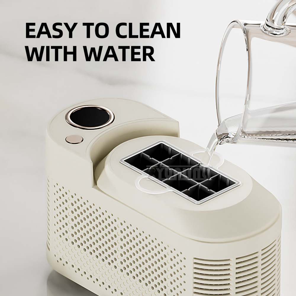 Automatyczna mini kostkarka robić lodu Przenośna kostkarka robić lodu montowana w samochodzie Maquina De Hielo Portatil