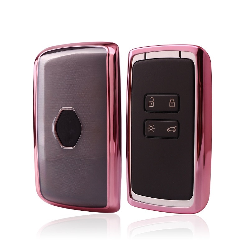 TPU Car Remote Key Case Cover for Renault Fluence Duster Megane Kadjar Clio Car Styling