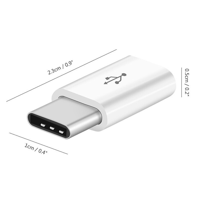 5/1Pcs Mobiele Telefoon Adapter Micro Usb Naar Usb C Adapter Microusb Connector Voor Xiaomi Huawei Adapter Usb type C