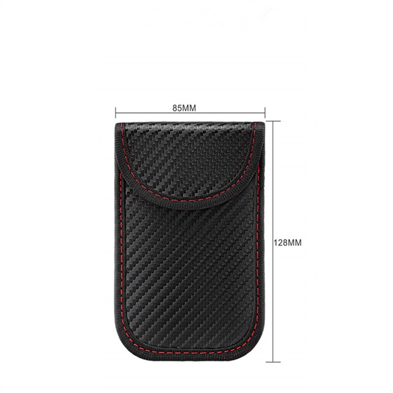 GSM 3G 4G LTE GPS RF RFID Signal Blokkeren Bag Anti-Straling Signaal Afscherming Pouch Wallet Case voor Mobiele Telefoon 6 Inch: Small