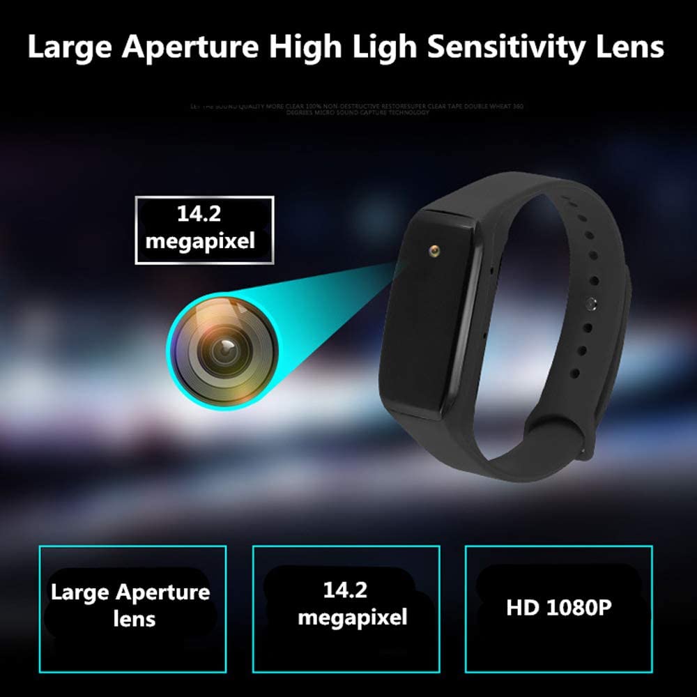 HD 1080P Clever Armbinde kamera Mini kamera Armbinde 14,2 millionen Pixel tragbare gerät Armbinde Nocken