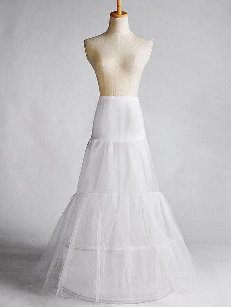Mermaid Petticoat underskirt Wedding bridal dress Jupon mariage Halka Rockabilly