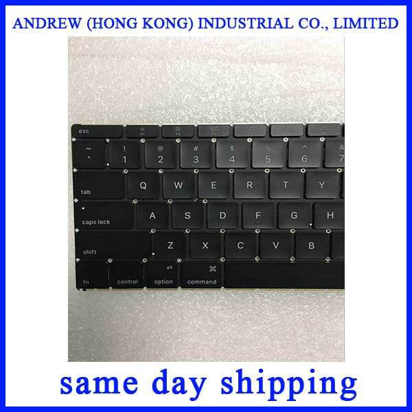Original Laptop A1534 Keyboard US Standard For Macbook A1534 US Keyboard Year Model