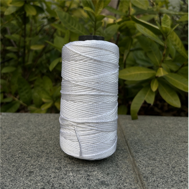 Summer Crochet Yarn DIY Craft Thread Ice Silk Art Yarn Cord 1.5mm200m Polypropylene Yarn for Hat Doll Sewing Bags Crocheting: army green