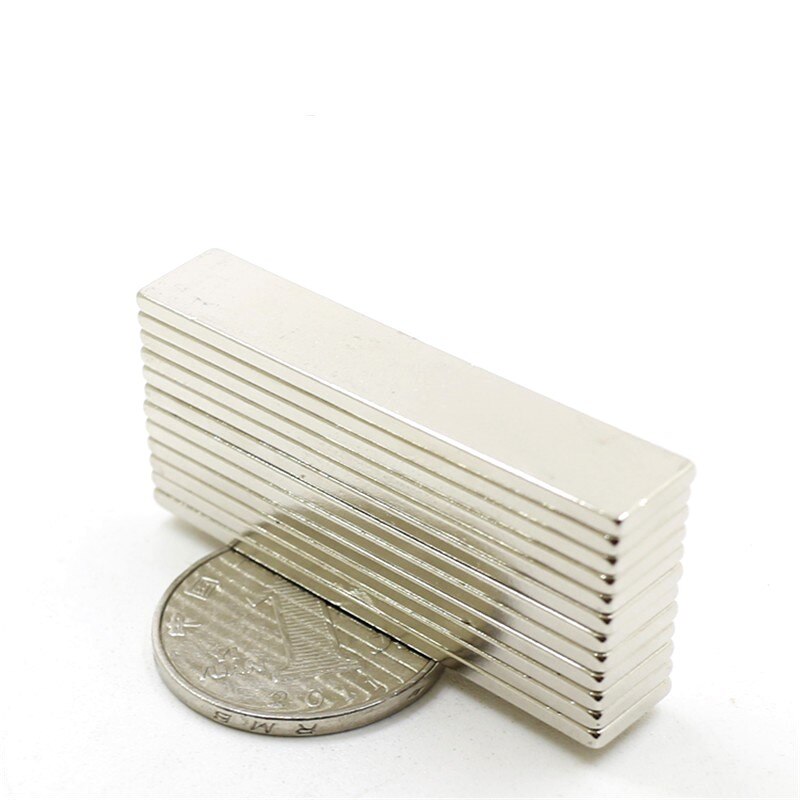 50pcs N52 Neodymium Magnet 50*10*3 Strong NdFeB Rare Earth magnets 50x10x3 mm Magnets for moto Thickness 3mm Strip thin magnet