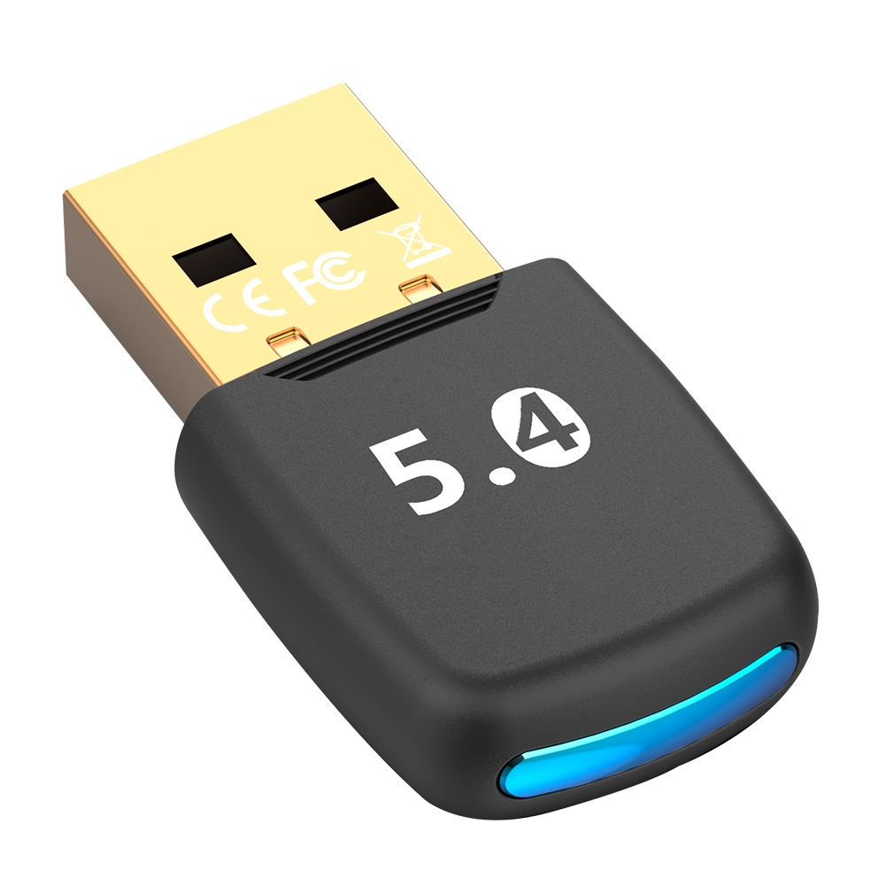Adattatore usb bluetooth 5.4 trasmettitore audio ricevitore driver gratuito adattatore dongle audio bluetooth 5.3 per pc portatile wireless parla