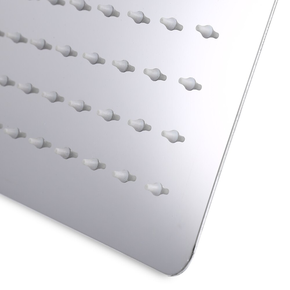 All Rainfall Shower Head Thin Square Stainless Steel Bath Sprayers Rainfall Shower Head Top Home Hotel Bathroom