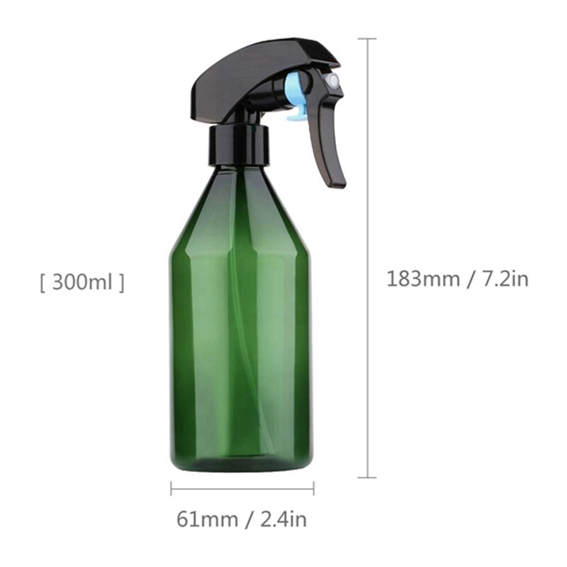4 Pieces of Mr. Plant, 300Ml Fine Mist Spray Bottle for Cleaning Solution Gardening Trigger Water and Air Sprayer