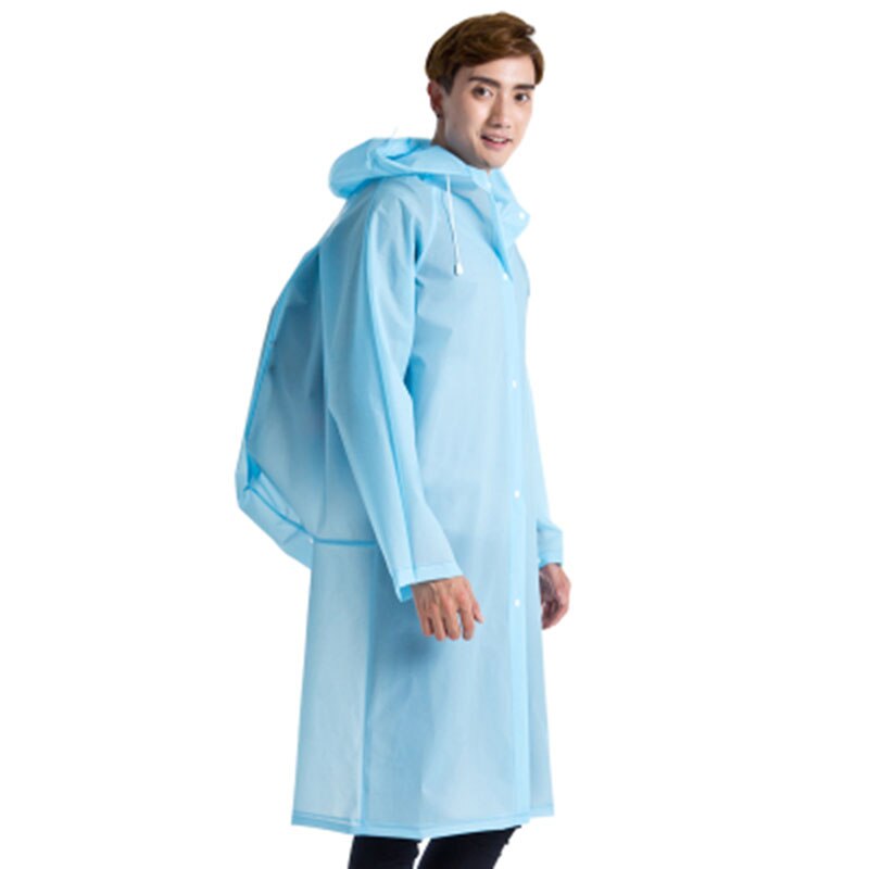 Transparent Rain Coat Female Long Waterproof Jacket Poncho Female Rain Cover Chuva Jacket Veste Anti Pluie Rain Gear L: Type4 / XL
