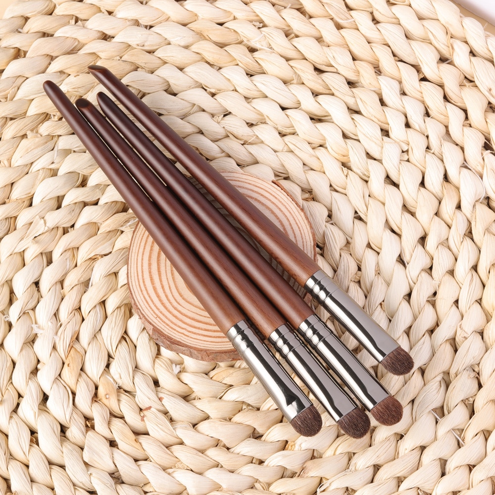 OVW Luxe Smoky Shader Brush Pony Hair Eye Shadow Make Up Blending Brushes Wooden Handle Metal Ferrule kisti dlya makiyazha