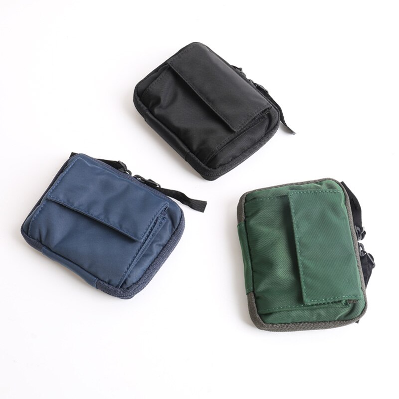 2020 nuovo Arrivo casuale Studente Portafogli Gioventù Della Borsa mini Borse Giapponese e Coreano Degli Uomini di Portafogli Tendenze Telo di nylon Breve Portafoglio