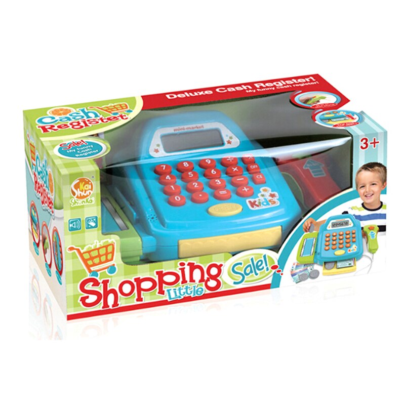 Simulation Supermarkt Mini Kassen Spielzeug Kasse Rolle Mädchen Spiele Kassierer vorgeben Spielen Haus Spielzeug Für freundlicher