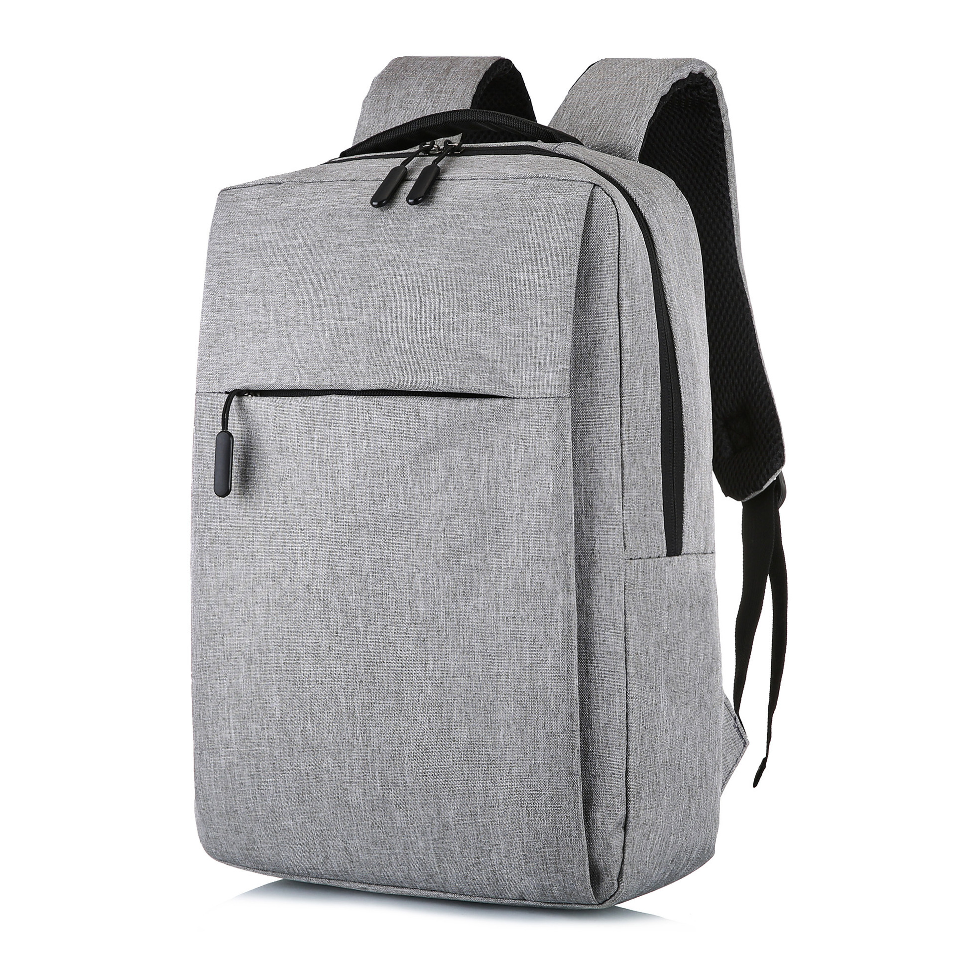 Männer Computer Rucksack USB Aufladen Rucksack Business Casual Reise Rucksack Laptop Tasche Student Schule Tasche Leinwand Rucksäcke Männer: Single zip NO USB 01