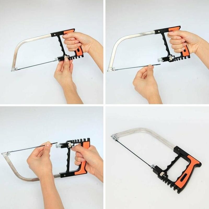 7/12PCS/SET Multifunctional Hand Saw Set Woodworking Mini Steel Hand Saw For Wood Plastic Sawing Glass Alloy Ceramic Tile