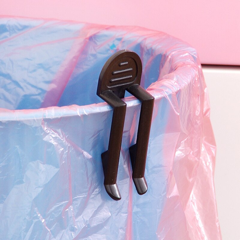 2 Stuks Wegwerp Tas Clip Huisvuil Kan Vaste Afval Bin Bag Holder Vuilnis Vaste Vuilniszak Plastic Vuilnisbak Clip klem