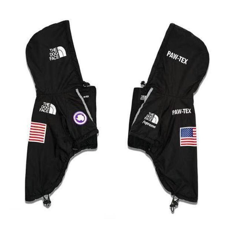 Manteau imperméable pour chien bouledogue français, vêtement à capuche respirant pour animaux de compagnie, chiot