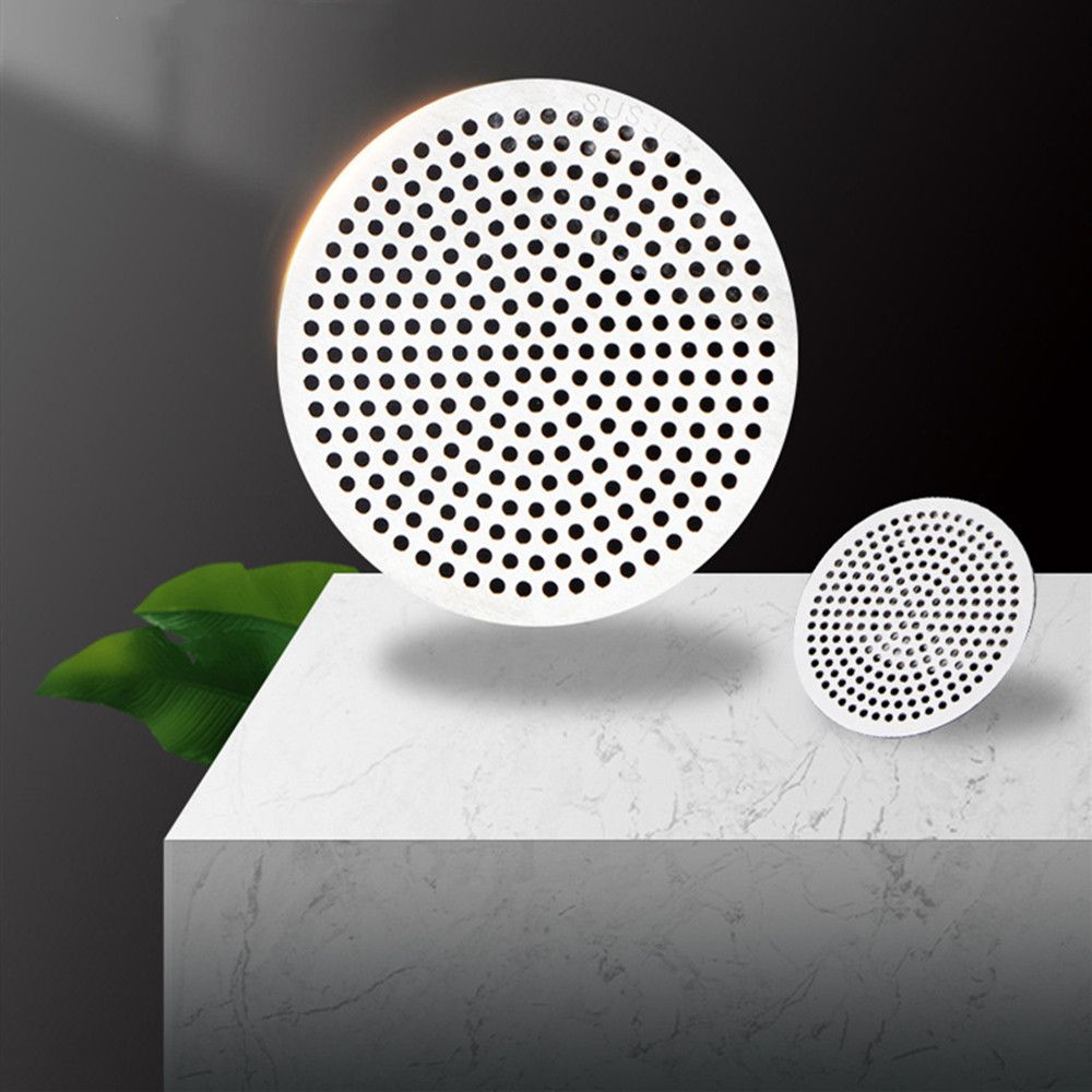 304 Edelstahl Haar filter Mesh Boden ablauf Netz Kanal Isolation Netz Küche Bad Balkon Toilette rund